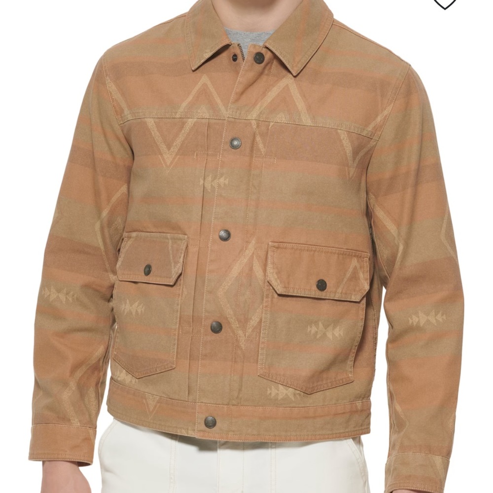 Men's Levi’s Tan Patterned desert Jacket
